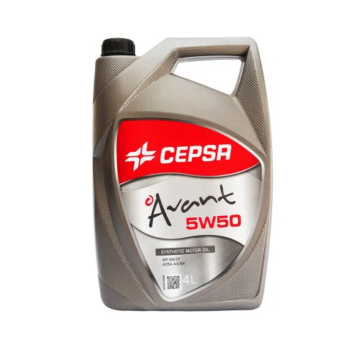 Моторное масло CEPSA AVANT 5W50 SYNT (4Л)