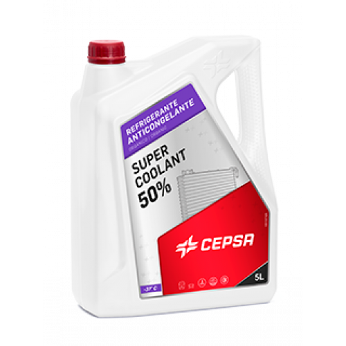 Охлаждающая жидкость REFRIGERANTE CEPSA SUPER COOLANT 50% (5Л)